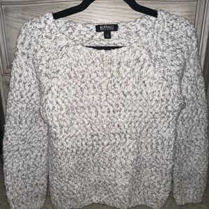 Buffalo David Bitton Women's Cream Knit Sweater